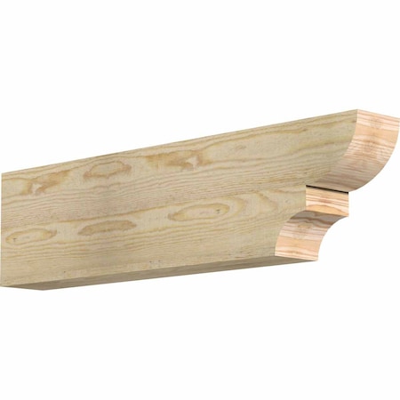 Ekena Millwork Ridgewood Rough Sawn Rafter Tail, Douglas Fir, 4"W x 8"H x 32"L RFT04X08X32RID00RDF